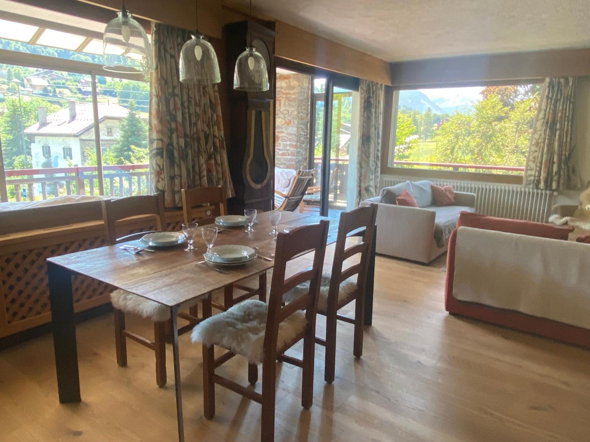 La maison de Moune à Megève Demi-Quartier Exterior foto