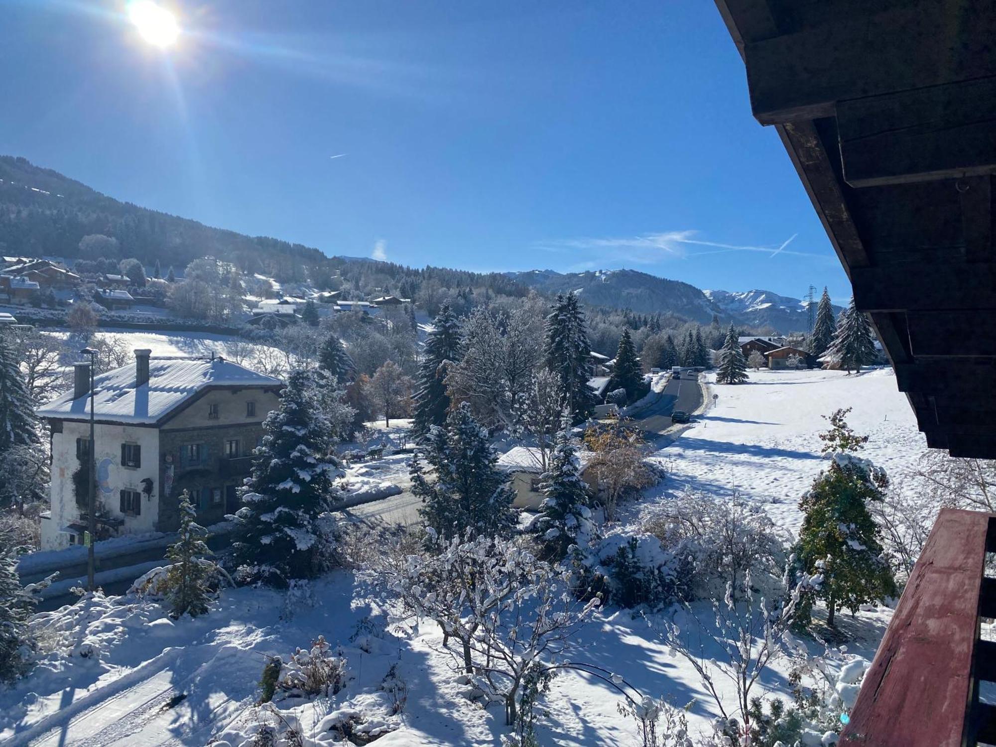La maison de Moune à Megève Demi-Quartier Exterior foto