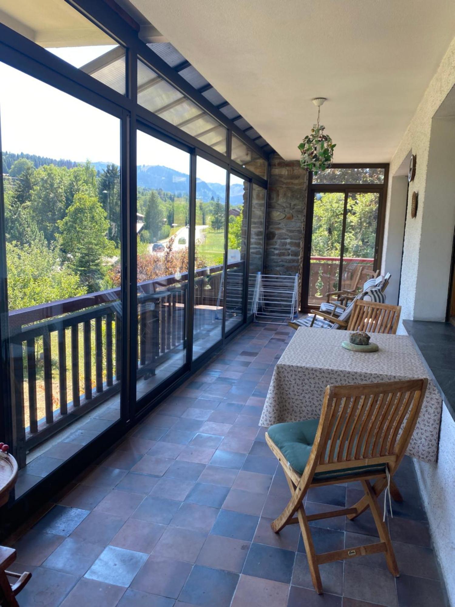 La maison de Moune à Megève Demi-Quartier Exterior foto